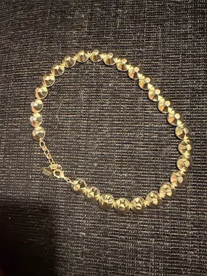 Kendra Scott Faceted Gold-Tone Geometric Necklace thumbnail 3