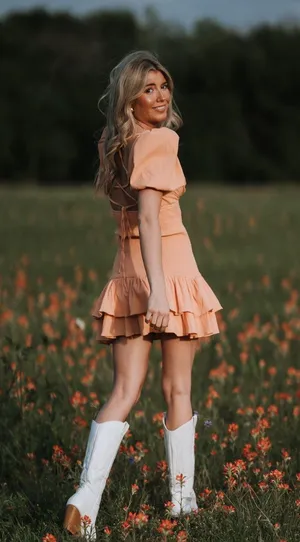 LA DEVOTEE DRESS PEACH thumbnail 4