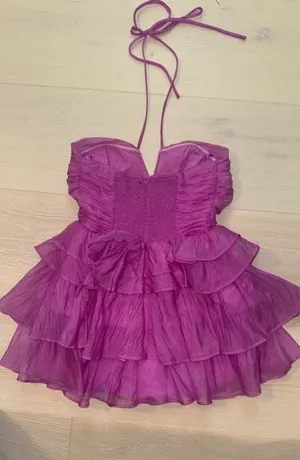 DO+BE Purple Mini Dress thumbnail 3