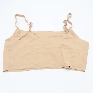 True & Co Women XL Beige Seamless Wireless Adjustable Strap Bralette thumbnail 4