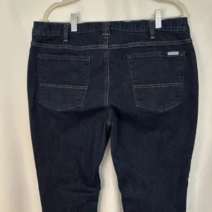 Carhartt Slim Fit‎ Skinny Leg Dark Wash Denim Jeans Womens Size 14 Regular thumbnail 6