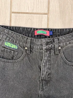 Empyre wide leg cargo jeans size 4S Black thumbnail 6