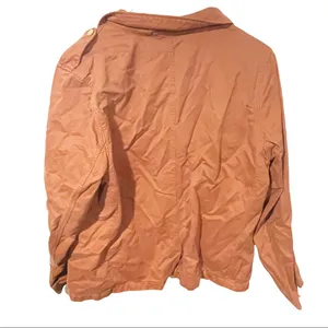 Old Navy Plus Size XXL Rust Button Front Denim Jean Jacket‎ thumbnail 5