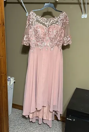 New Blush Pink Mother Of The Groom Dress thumbnail 2