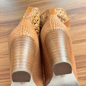 Coconuts by Matisse Kelly 7.5 Tan Woven Western Ankle Boots Pointed Toe Boho thumbnail 6