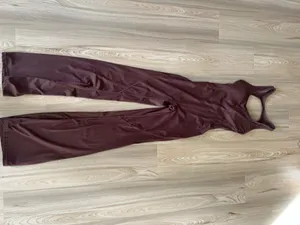 Amazon Brown sporty jumpsuit flare thumbnail 8