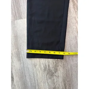 Lulus Black Pleated High Waisted Straight Leg Trousers Pants Size Medium NEW thumbnail 8