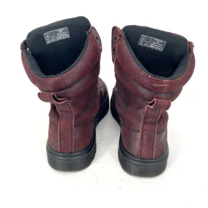 Dr Martens Mix 10 Eye Boots Womens 9 Cherry Red thumbnail 2