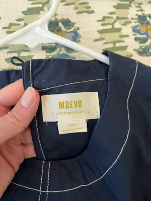 Maeve Emmy Short-Sleeve Swing Mini Dress thumbnail 9