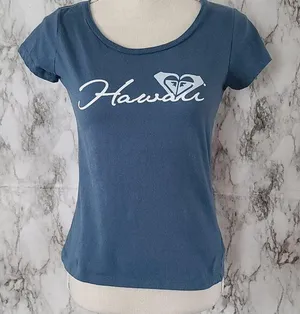 Roxy Hawaii graphic tee size medium thumbnail 1