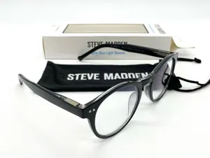 Steve Madden Black Frame Digital Blue Light Glasses Brand New thumbnail 11