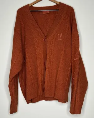 Taylor Swift The Life Of A Showgirl Cardigan Size: XL/2X New XL 2XL Orange thumbnail 1