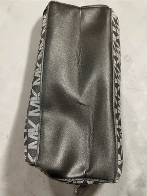 Mary King Black Signature Satchel - MK Logo Shoulder Bag thumbnail 8