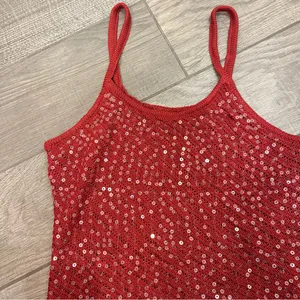 Musera Sequin Knit Tank Top thumbnail 3