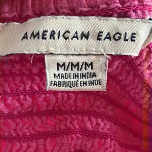 American Eagle Pink Lined Sundress with Adjustable Straps & Front Buttons-Medium thumbnail 9