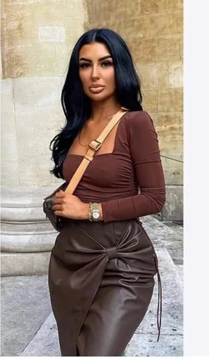 ZARA Brown Square Neck Ruched Stretch Jersey Top With Side Gathering Large thumbnail 11