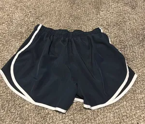 Navy Blue Nike Dri-Fit Shorts thumbnail 2