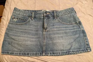 Hollister Jean Skirt Mini Y2K thumbnail 1
