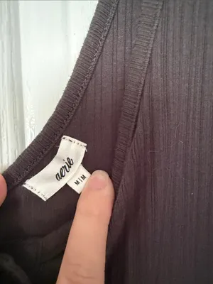 Aerie Grey Maxi Dress Size Medium thumbnail 3