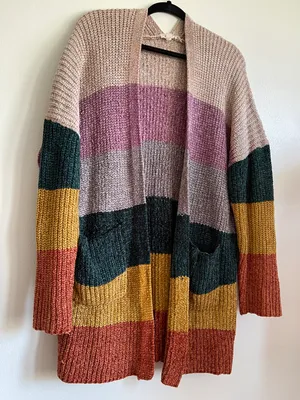 Rainbow Cardigan Multiple thumbnail 2