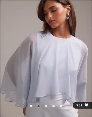 ASOS blue satin maxi dress thumbnail 3