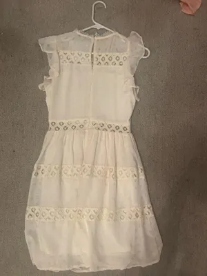 She & Sky Dress White thumbnail 3