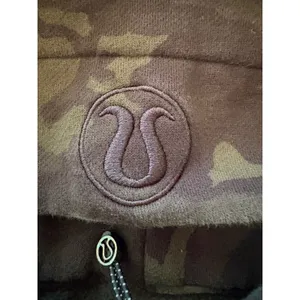 Lululemon Scuba Full Zip Hoodie Women 0 Green Camo Heritage 365 Camo Brier Rose thumbnail 5