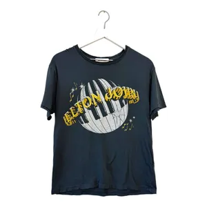 Daydreamer Elton John 1980 World Tour Graphic Tee Charcoal Size XS thumbnail 7