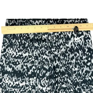 Nike Black Gray White Mottled Print Camouflage Soft Pull On Leggings size M thumbnail 8