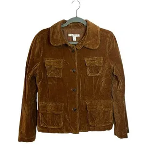 Loft Velour Rust Peacoat thumbnail 1