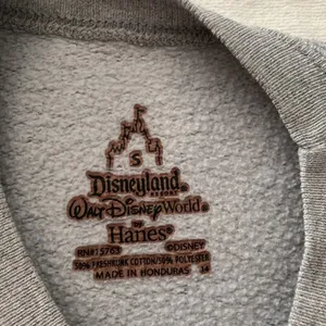 Walt Disney World disneyland womens small mickey mouse crewneck sweatshirt pullo thumbnail 5