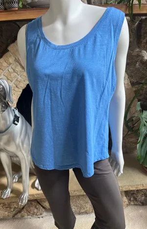 Columbia Polyester Blend Blue Tank Top Women’s Size XL thumbnail 1
