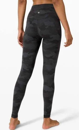 Lululemon Align Pant 28" Size 12 Heritage 365 BLACK Camo Deep Coal Multi NWT thumbnail 2