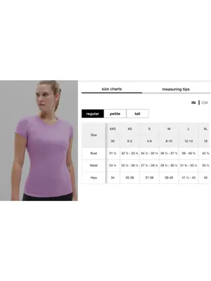 New Athleta L Momentum Seamless Short Sleeve Tee Wildflower Violet Large thumbnail 7
