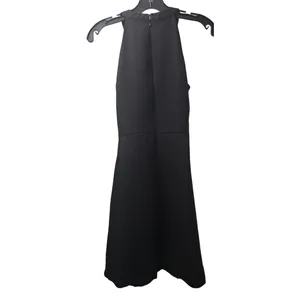 Lulus Black Halter‎ Neck Fit & Flare Party Dress Sleeveless Size S thumbnail 2