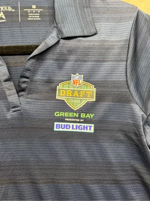Antigua Women’s M 2025 NFL Draft Green Bay Bud Light Polo Shirt thumbnail 3