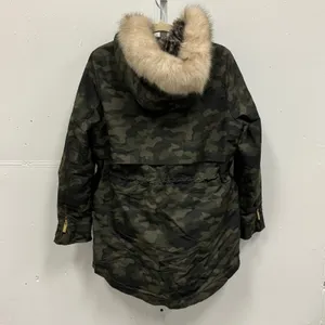 Parka London Women's‎ Caversham Faux Fur Parka Camo Small Lined Faux Fur Hood thumbnail 3