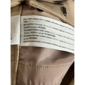 Abercrombie & Fitch Brown Tailored Trouser Pants High Rise Office Career Medium thumbnail 7