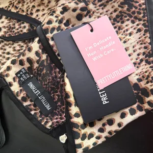 PLT Leopard Animal Print‎ Corset Top Brown Size 4 y2k Statement Maximalist NEW thumbnail 5