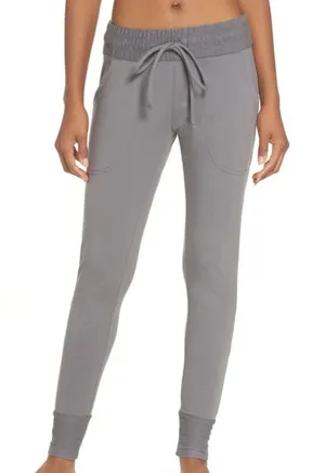 Free People Sunny Skinny Joggers in Gray thumbnail 1