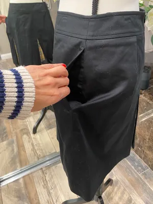 Burberry Golf Skirt Black Plaid thumbnail 9