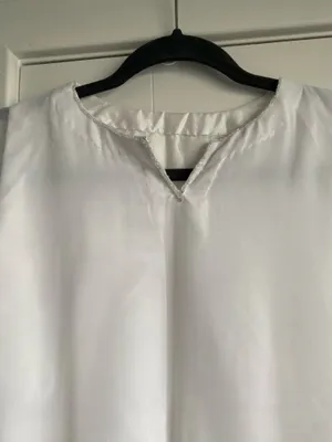 Pakistani/indian ready to wear Handmade White Shalwar Kameez outfit For Sale thumbnail 6