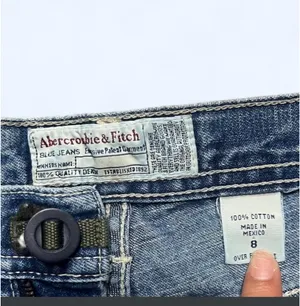 90s Abercrombie cargo shorts 100% cotton thumbnail 3