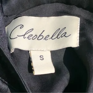 Cleobella Ainsley Black Satin Wide Leg Pants S thumbnail 14