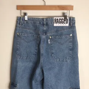 Ragged priest ladies oversized 100% cotton cargo‎ jogger denim jeans size 30 thumbnail 9