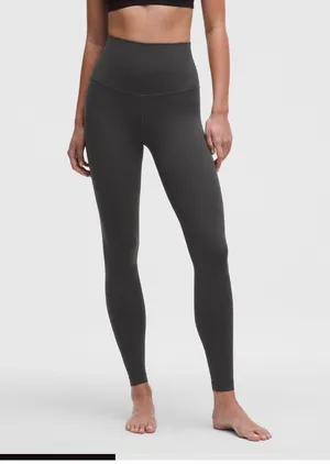 Lululemon Align Super High Waisted 28” Leggings - Graphite Gray thumbnail 5