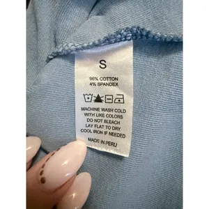 Parni Womens Light Blue Ribbed Sleeveless Maxi Dress Size S Crew Neck Seam thumbnail 6
