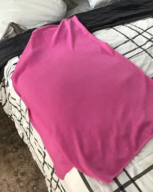 Cashmere poncho. Asymmetrical. See I tired thumbnail 1