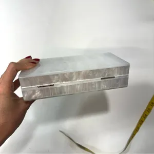 Lovers and Friends Bride Clutch Bag in Ivory Rhinestone thumbnail 8