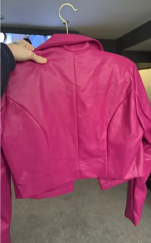 Pink Cropped Blazer thumbnail 5